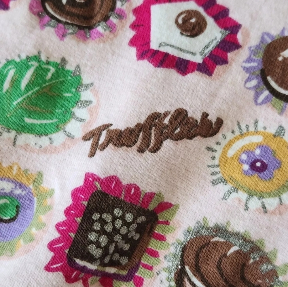 Rare Nick & Nora Valentines Day Chocolate Sweet Treats Pajama Pants Sz XL - Picture 6 of 7